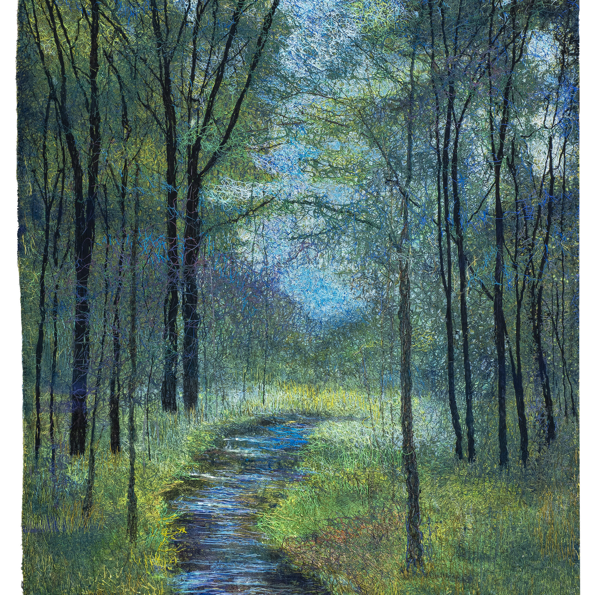 6. Summer Pastoral
60"x73", Inspired by Symphony No 6.