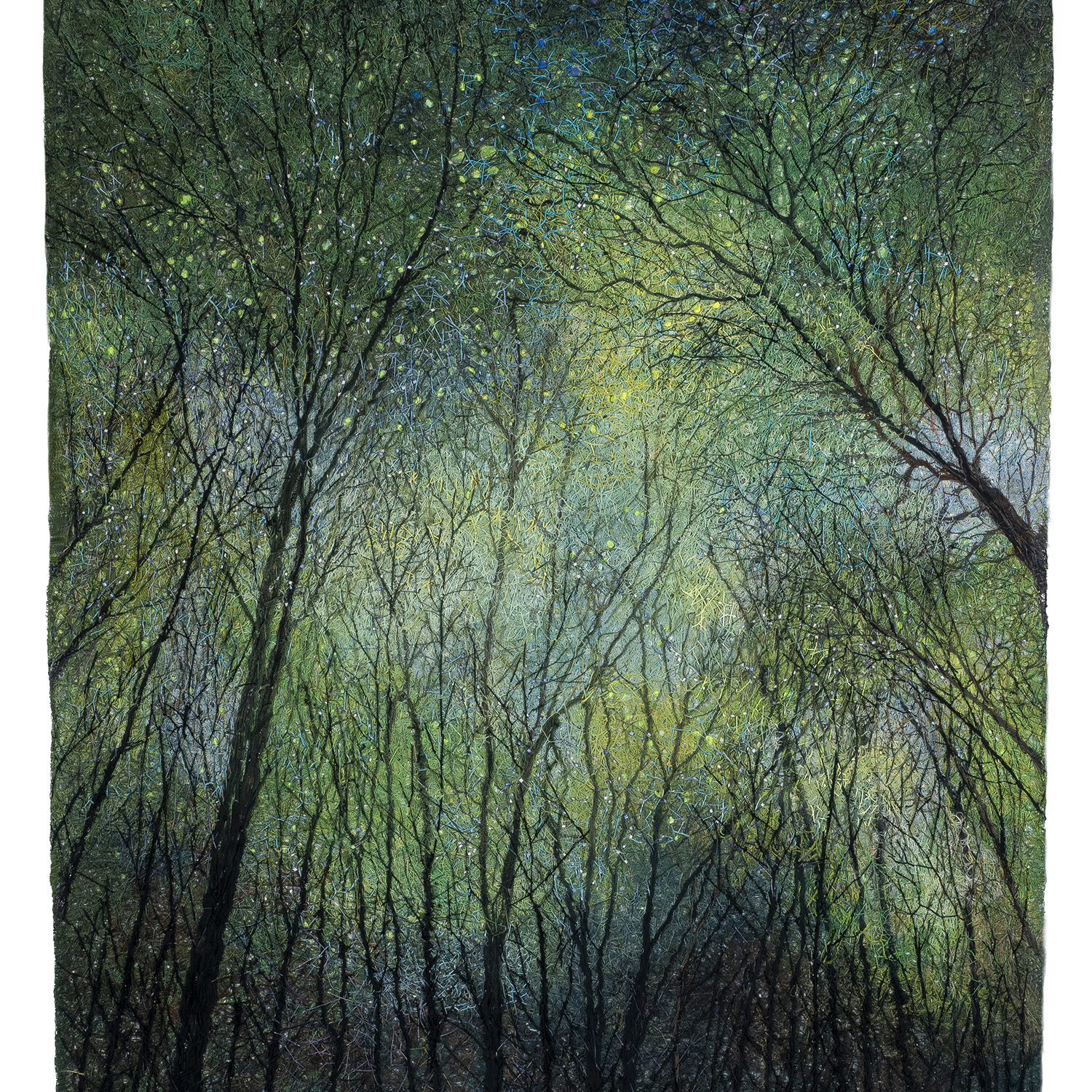 8. Viriditas(Greenness)
59" x 72" (150cm x 182cm), Inspired by Symphony No 8