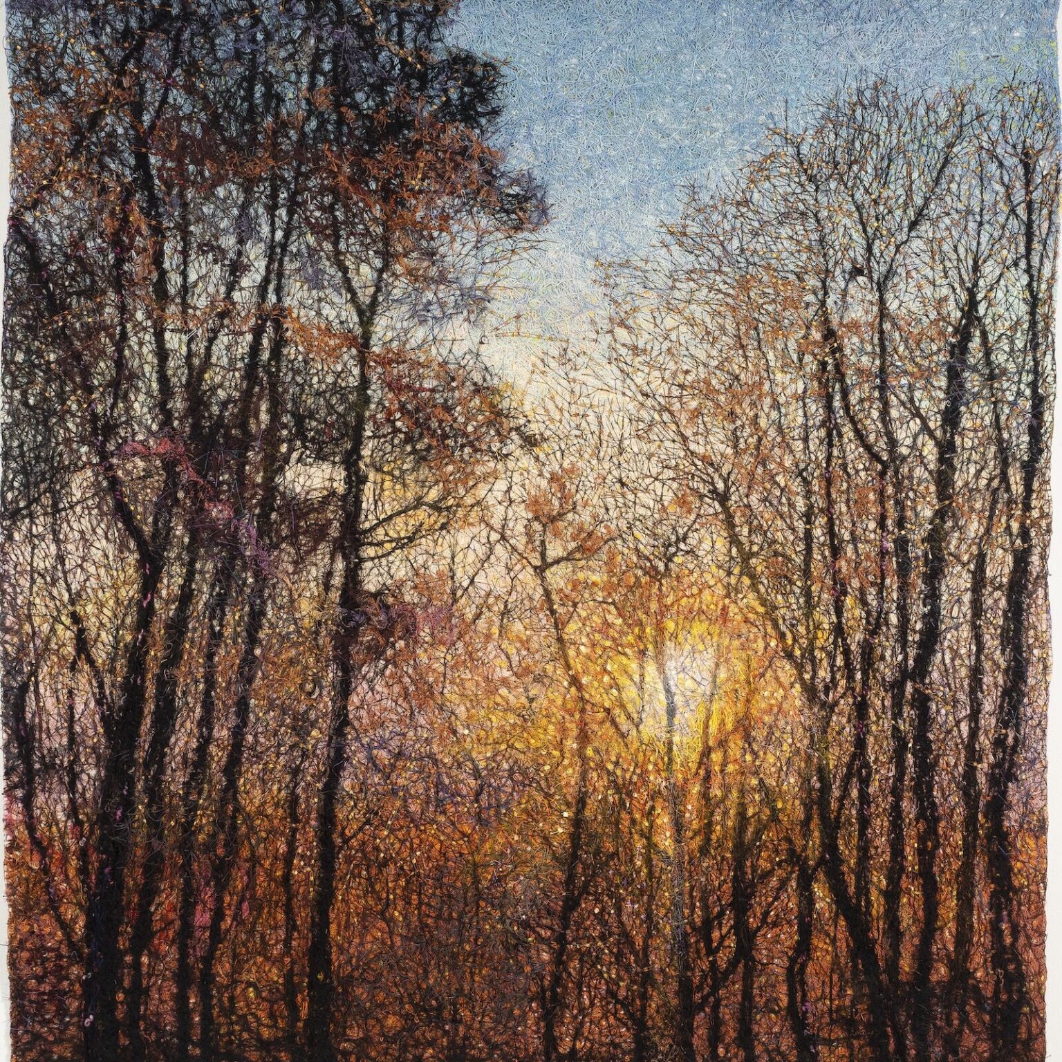 4. Komorebi
62" x 57", Inspired by Symphony No 4.