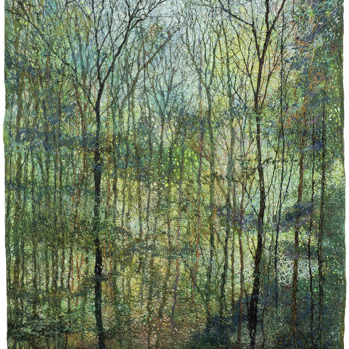1. Spring Forest
60"x68", Inspired by Symphony No 1.